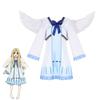 Escudo dos Bravos em uma lista de trajes cosplay Philo Halloween anjo jogando terno