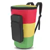 Bolsa para Djembe Africano de 10 polegadas, 12 polegadas, 13 polegadas, Bolsa para Tambor de Mão Portátil, Mochila com Duas Alças, Bolsa Espessa para Tambor