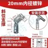 Conector de 4 Vias 20mm Braçadeira de Tubo Galvanizado Tubo Redondo Acessório de Tubo de Aço Inoxidável Fixador Acessórios para Estufa Acessórios para Casa Quente