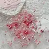 Tamaño Mixto 3-10mm Perla de Imitación de Plástico Semicírculo Diamante Decoración de Arte de Uñas Resina Parche Cuentas Accesorios de Joyería DIY