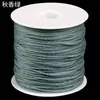 Rollo Grande 1.0m Cuerda de Algodón Enrollada a Mano Cuerda de Colgante de Xizang Hilo con Cuentas Cuerda Trenzada Cuerda de Borlas Cuerda de Mano de Hilo de Algodón Enrollado a Mano Hilo de Colores Cuerda de Mano