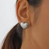 Moda Europea y Americana Transfronteriza Mariposa Flor Diamante Personalidad Alta Gama Lujo Ligero Temperamento Estilo Frío Aretes de Mujer
