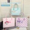 Bolsas Tote Desenho Animado Sanrio Atacado Cinnamoroll Bolsas de Feltro Estudante Infantil Bolsas Tote Espessadas Duráveis Feitas à Mão