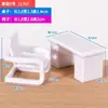 Móveis modelo mesa mesa de areia arquitetônica material diy feito à mão miniatura ornamentos internos cena mini cadeira