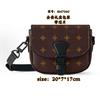 Bolso de Hombro Sencillo para Hombre, Mochila Pequeña Cruzada, Bolso Cruzado Estilo Coreano, Bolso Mensajero Casual para Hombre de Gran Capacidad