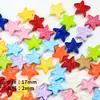 Pintado Agujero Pasante Óleo Estrella de Cinco Puntas Cuentas Dispersas DIY Hecho a Mano Cadena de Teléfono Móvil con Cuentas Llavero Accesorios de Joyería Material