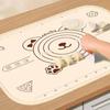 Tapete de Amasar de Cocina Multifuncional de Silicona Tapete Tabla para Cortar Pasta y Tapete para Hornear Doméstico Tapete de Amasar al Por Mayor