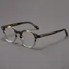 Gafas de Acetato Estilo Japonés Tvr Monturas de Gafas de Titanio Puro Gafas Carey Lisas Gafas Graduadas Retro 2023 Monturas de Gafas