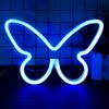 LED novo formato de animal neon borboleta Amazon nova decoração de parede para quarto luz noturna