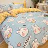 Funda de edredón de algodón puro para niños, pieza única 120X150X200cm, funda de edredón de algodón puro con temática de coche para niños, algodón puro Grado A