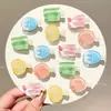 Clipes de Cabelo Fofos de Mini Sorvete para Crianças, Presilhas Divertidas e Criativas para Franja, Acessório de Cabelo Criativo e Único