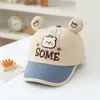 2026 Nuevo Estilo Gorra de Béisbol para Bebé Oso Osito Estilo Urbano Gorra Infantil Sombrero de Sol de Verano Exportación