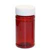 Atacado 100-150ml Garrafas Plásticas PET Transparentes com Tampa de Rosca e Pressão, Garrafas Vazias, Garrafas Plásticas Transparentes com Junta de Bambu, Garrafas com Junta de Bambu