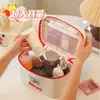 Bolsa de Maquillaje Dopamina Estilo Nuevo Color de Nicho Bloque de Color Gran Capacidad Portátil para Viaje Bolsa de Almacenamiento Cosmético Bolsa de Tocador
