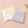 Neutro Pe Roupa Íntima Feminina Saco com Zíper Transparente Pacote com 4 Sacos para Embalagem de Meias Almofada de Pó Joias Íntimos Saco Ziplock