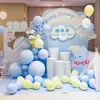 Fundo Temático Elefantinho para Meninos Meninas 100 Dias 1º Aniversário Celebração da Lua Cheia Hotel Restaurante Balões Personagens de Desenho Animado