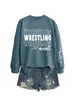 Sudadera Casual Cómoda para Mujer con Estampado de Brazo de Tía Luchadora Mi Amazon Ebay Sitio Independiente