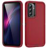Adecuado para Samsung A37 Funda Protectora a Prueba de Tres Elementos A17 Plana A07 Mate A56 Anticaídas A36 Funda Protectora A16