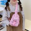 Nueva Bolsa de Pecho Infantil de Comercio Exterior Moderna Linda Personaje de Dibujos Animados Estampado Stitch Bolsa Cruzada Ligera para Niños Venta al por Mayor