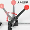 Máquina flejadora manual, herramienta flejadora, pinza flejadora integrada, dispositivo flejador, máquina flejadora, empaque de papel PP y plástico