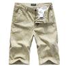 Pantalones cortos holgados de verano para hombre, pantalones cortos casuales de algodón a la moda, pantalones cortos de playa estampados, pantalones finos