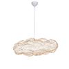 Lustre de restaurante estilo industrial, luminária de ferro com rede de nuvem, lâmpada de chá com leite, loja de roupas, bar, estrelado, nórdico, vaga-lume, internet café