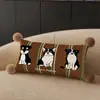 Almohada Linda con Forma de Perro, Cojín Refrescante de Verano Amigable con la Piel, Cojín Decorativo para Sofá de Sala de Estar, Respaldo de Cama, Cojín Decorativo para Mirador