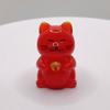 Gato de la Suerte de Resina Creativo Escritorio de Oficina Tablero de Coche Lindo Año del Caballo Pequeño Adorno Decoración Regalo para Niños