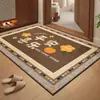 2026 Novo Tapete de Entrada Estilo Chinês com Laços Antiderrapante para Porta Tapete Antiderrapante para Corredor Interno Tapete Externo
