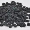 Rosa de Fita Mini Feita à Mão 1,5cm Acessórios de Cabelo DIY Caixa de Presente Flor Decorativa Acessórios para Vestuário Flor de Fita
