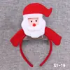 Festival de Natal Faixa de Cabeça de Natal Papai Noel Boneco de Neve Alce Adereços de Cabeça Decoração de Faixa de Cabeça de Natal