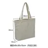 Personalização de Bolsa de Lona Bolsa de Lona Grande Capacidade para Viagem Bolsa Tote de Lona Lisa Bolsa de Armazenamento Bolsa de Pano Bolsa de Algodão Bolsa