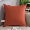 Almohada nórdica ligera de lujo de felpa para la espalda, cojín para sofá, silla de oficina, cojín grande para la espalda y la cama