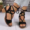 Zapatos Casuales de Tacón Alto Huecos con Punta Abierta 2026 Verano Nueva Moda Sandalias de Moda con Tacón Grueso Zapatos de Suela Gruesa para Mujer Tallas Grandes