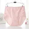 Cuecas com Renda Algodão Puro Cintura Alta Cuecas Tamanho Grande para Mulheres Extra-Gordas Modeladoras de Quadril e Apertadas na Cintura para Mamãe