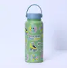 Copo Térmico Garrafa Espacial 32oz Transfronteiriço Grande Capacidade Boca Larga Portátil a Vácuo Esportivo Garrafa de Água Outdoor Copo de Água Estampado