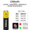 Luz frontal impermeable para bicicleta 5wxpg grado IPX6 impermeable luz de coche de aleación de aluminio para bicicleta de montaña 1800 mA con USB