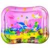 Esterilla de Agua Inflable para Bebé en Stock, Esterilla de Agua de PVC Ecológico con Peces del Océano para Gatear, Cojín para Golpear Bebé