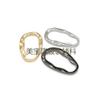 Botón conector de pecho de moda de metal de aleación de alta calidad, botón de accesorios de ropa para bikini, traje de baño, ropa interior, en stock