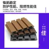 Protección Solar Patio Coextruido Panel de Muro Exterior Hong'E Segunda Generación Madera Plástica Gran Muralla Wpc Reja Valla Anticorrosión Exterior Shandong