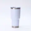 Taza de Hielo de Plástico Nuevo con Spray Transfronterizo de 30 oz Taza Termo Portátil Simple de Acero Inoxidable 304 Taza para Coche de Exterior