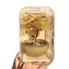 Árbol de la Fortuna de Citrino Adorno en Maceta Lugar Escénico del Templo de Beijing Árbol de la Fortuna de Cristal Natural Cultural y Creativo Regalo Atractor de Riqueza