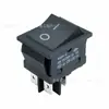 Interruptor basculante Kcd4-C de doble tecla certificado Ce Cb con luz, Interruptor de barco de soldadura de cuatro pines Medido 30A