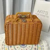 Caja de Regalo para Dama de Honor, Pequeños Regalos de Boda, Cesta de Mano de Mimbre para Boda, Set de Caja de Regalo de Té de Boda de Alta Gama, Dulces de Boda