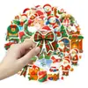 50 Adesivos de Natal para Atividades Festivas, Decoração de Cadernos, Malas e Diários, DIY Mais Vendido Atacado
