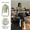 Nova Jaqueta de Yoga de Veludo Pilates Top Justo com Zíper Fitness Corrida Esportes Gola Alta Jaqueta Manga Longa