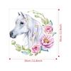 Caballo Loto Tigre Inodoro Pegatina para Inodoro JS-N Pegatina Decorativa para Tapa de Inodoro Pegatina de Pared Autoadhesiva Venta al por Mayor
