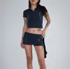 Verano Ins Europeo y Americano Nueva Subcultura Diseño de Botones Rayados Ropa Urbana de Moda Personalidad Retro Pantalones Cortos