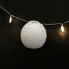Artesanías de vidrio ácido de jade blanco lámparas de vidrio soplado artificial pantalla de lámpara accesorios para lámparas de interior fábrica venta directa