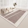 Alfombra Moderna Simple Sala de Estar Mesa de Centro Manta Sofá Estilo ins Dormitorio Hogar Tapete de Piso Nórdico Lujo Ligero Manta de Cama de Noche